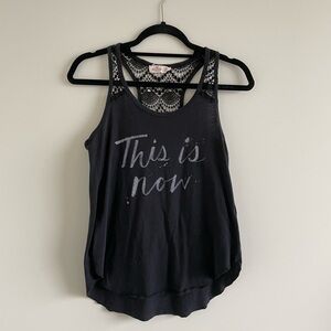 Black Tank Top Hollister Size XS